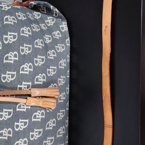 Dooney & Bourke Canvas Monogram Tote - Picture 11 of 12